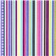 bunt gestreifter Michael Miller Stoff Blume & Verzierung 1