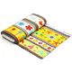 colourful stripes flannel fabric bird flower Robert Kaufman 4