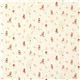 cream Little Red Riding Hood fairy tale knit fabric by Cosmo 2