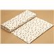 cream Timeless Treasures fabric with funny paw prints 3