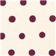 cream coloured echino canvas fabric purple polka dots 1