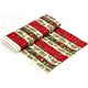 cream designer Christmas fabric poinsettia mistletoe 3