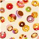 cream donut and coffee fabric de Cosmo de Jap�n1