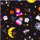 cute Halloween fabric matryoshka ghosts cats 1