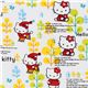 cute Hello Kitty canvas fabric trees ice skating winter 1