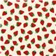 cute Kokka fabric with strawberries from Japan 2
