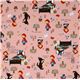 cute Little Red Riding Hood Kokka fabric Japan red 2
