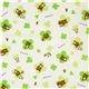 cute Rilakkuma bear San-X fabric cloverleaves 3
