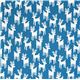 cute blue Christmas fabric reindeer Robert Kaufman 2