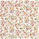 cute fabric with animals in frames and flowers by Kokka 2