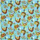 cute fabric with doves and flowers by Kokka 2