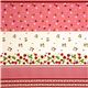 cute fabric with strawberry flowers and dots by Kokka 3