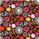 cute florets fabric with birds by Michael Miller 1