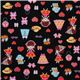 cute girls Japanese fabric Kokka poodle clothes 2