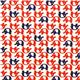 cute red elephants fabric par Kokka du Japon2