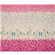 echino canvas Kokka fabric birds pink from Japan 2