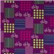 echino Canvas Designer Stoff Fahrrad violett aus Japan 2