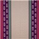 echino canvas designer fabric bus purple from Japan 2