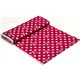 echino canvas fabric Buck stag with glasses pink 3
