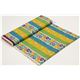 echino canvas fabric birds stripes yellow from Japan 3