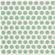 ecru birch organic fabric from the USA sea green dots 2