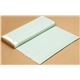 ecru birch organic fabric from the USA sea green dots 3