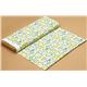 ecru birch Bio-Stoff mit gr�nen Mofas, Autos, Gitarren  3