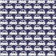 funny white cars fabric for boys Kokka Japan 2