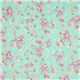 green Japanese fabric deer squirrel bunnies 2