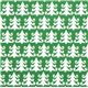green Michael Miller Christmas fabric with fir trees 2