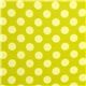 green Michael Miller knit fabric Ta Dot green dots 2