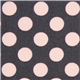 grey Michael Miller fabric rosa polka dots 1