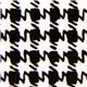 Hahnentritt Laminat Designer Stoff aus den USA 1