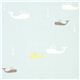 light blue birch whale organic fabric 1