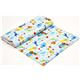 light blue fabric circus animals locomotion Robert Kaufman 3