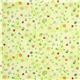 light green flannel fabric flower ladybird butterfly USA 2