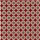 maroon Riley Blake fabric with stars and circles 2