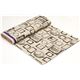 Creme echino Canvas Stoff Frame Eule Giraffe Reh 3