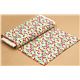 off-white flannel fabric colourful dots by Robert Kaufman 3