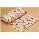 off-white flower bird flannel fabric by Robert Kaufman 3
