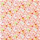 off-white kawaii fabric fawn flowers from Japan 2