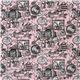 old rose Puss in Boots fairy tale fabric by Kokka Japan 2