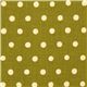 olivgrüner echino Canvas Stoff mit beigen Polka Dots 2