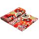 orange roter japanische Kokeshi Puppen Stoff Alexander Henry 3