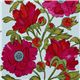 hellblauer Michael Miller Stoff rosa Blumen Laura Gunn 4