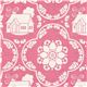 pale rosa Riley Blake fabric with cottage und daisy 1