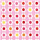 pale pink Robert Kaufman fabric with white flowers 2