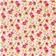 pale pink designer fabric with roses & Paisley from the USA 2