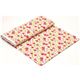 pale pink designer fabric with roses & Paisley from the USA 3