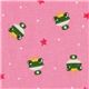 pink Kokka canvas fabric Frog Prince from Japan 1